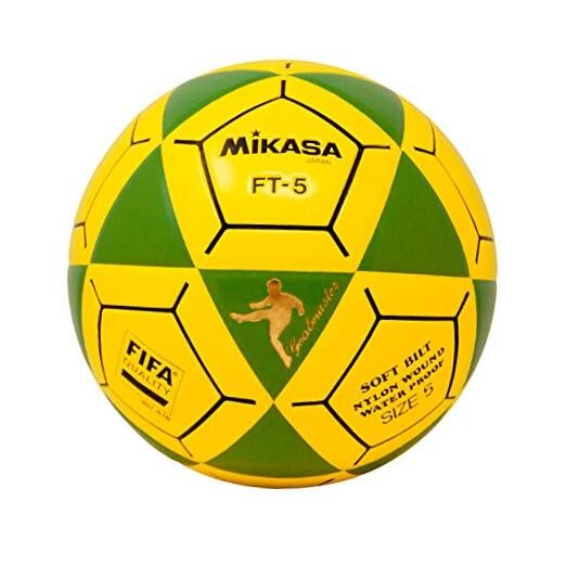 FT5 Goal Master Soccer Ball, Green/Yellow, Size 5