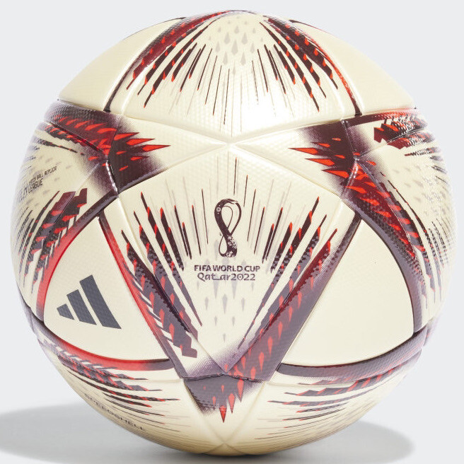 ORIGINAL ADIDAS AL HILM LEAUGE SOCCER BALL GOLD OFFICIAL WORLD-CUP Size 5