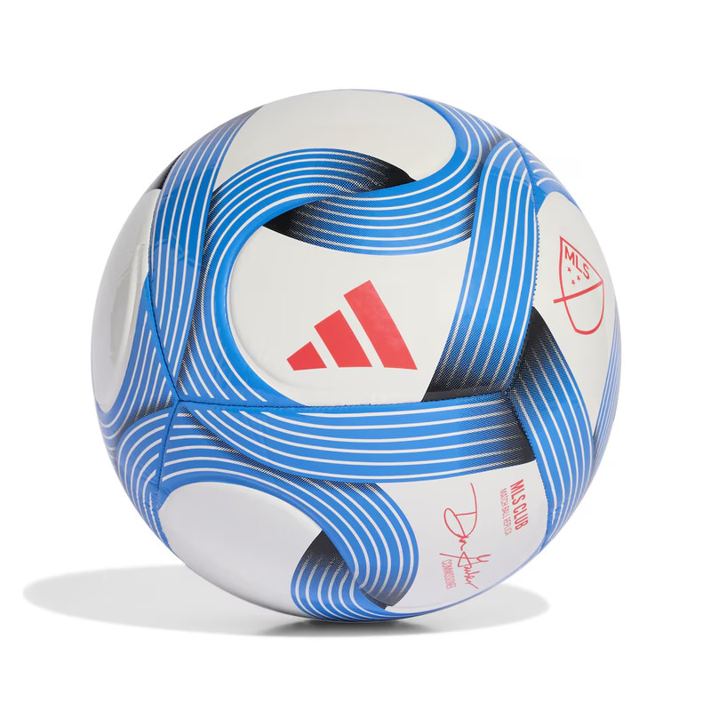 MLS adidas 2026 Club Soccer Ball Withe Blue