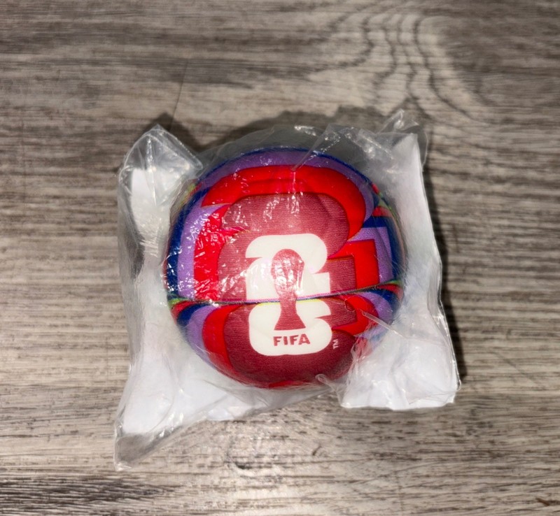 MINISO FIFA World Cup 2026 Official Trophy Rainbow Squish Ball Fidget