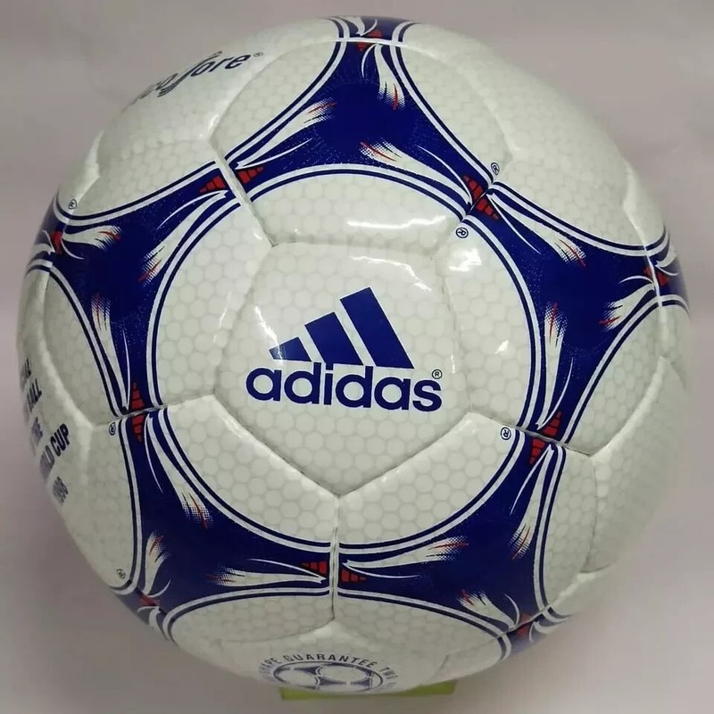 Adidas Tricolore Pro Polyester Soccer Ball FIFA World Cup 1998 SIZE 5