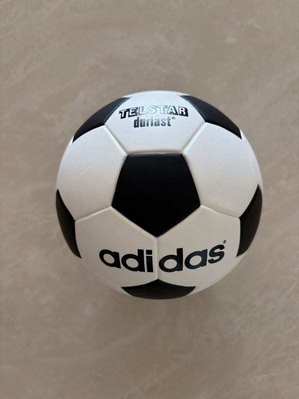 SOCCER BALL-ADIDAS-TELSTAR/DURLAST-WORLD CUP-GERMANY 1974-REPLICA-SIZE1 MINI-NEW