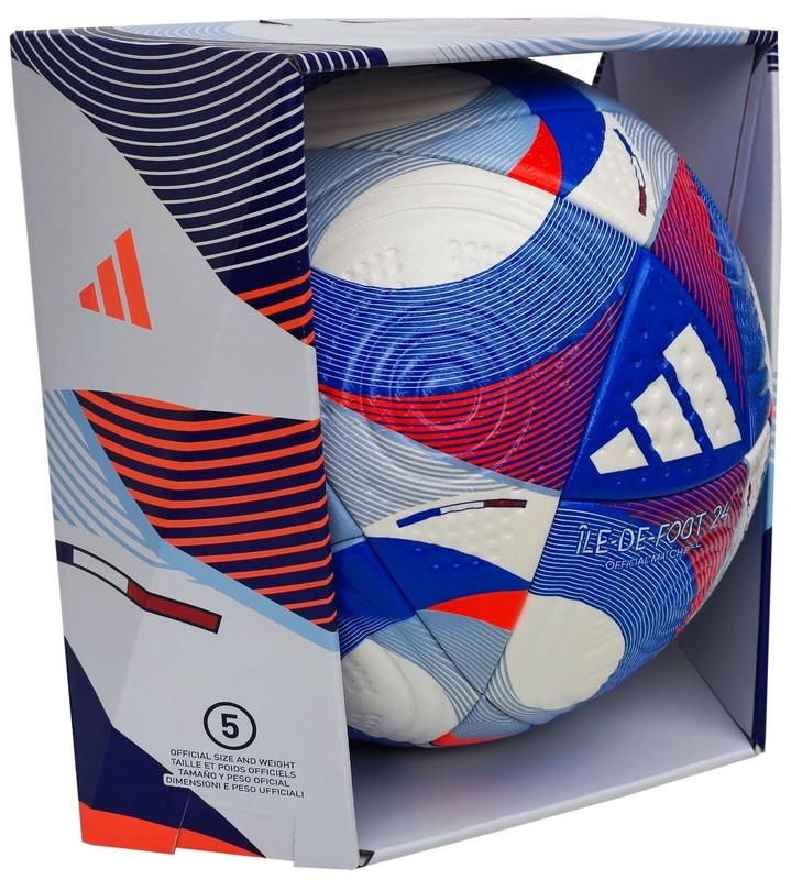 Adidas Olympia 2024 PRO Paris Match Ball Ball OMB Soccer Match Ball IS7439 Box