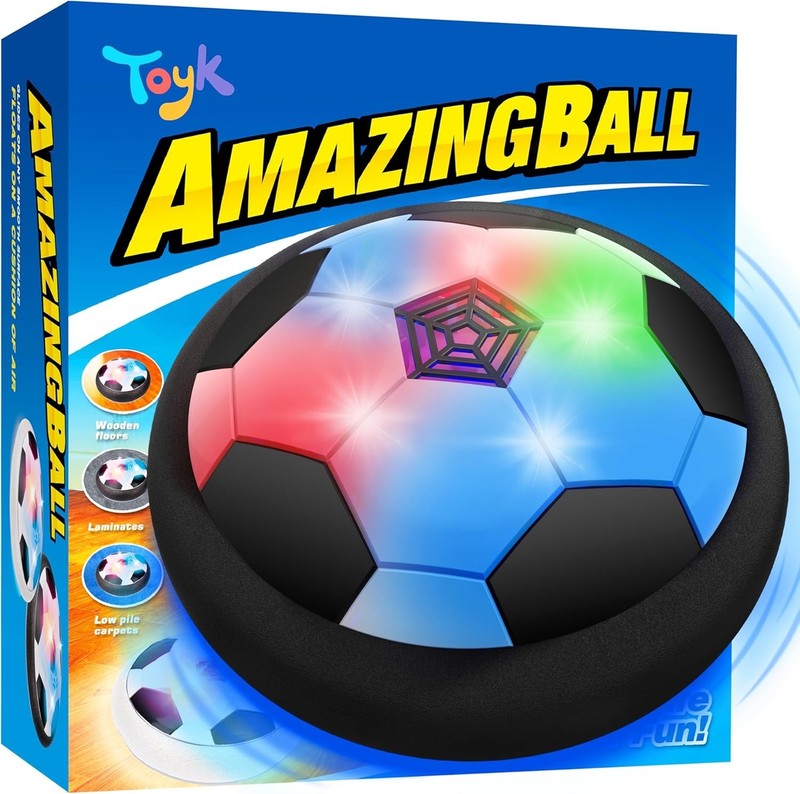 LED Light-Up Hover Soccer Ball - Ultimate Indoor Outdoor Toy for Ages 3-12 gallery