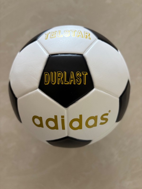 SOCCER BALL-ADIDAS-TELSTAR/DURLAST-WORLD CUP-MEXICO 1970-REPLICA-SIZE 1 MINI-NEW