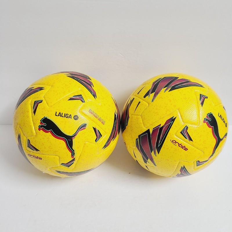 Puma Orbita Laliga 1 Fifa Quality Pro Soccer Balls Set Of 2 084106-02 Size 5 Yel