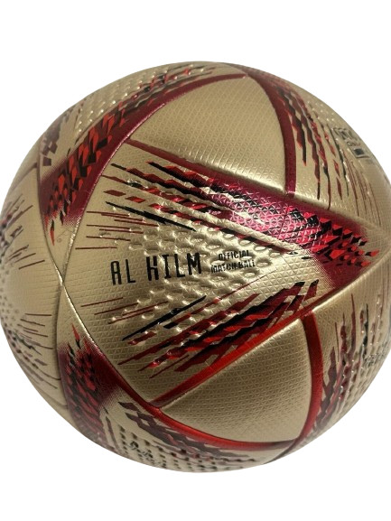 "Adidas 2022 World Cup Qatar Al Hilm Soccer Ball HG4777 Official Match Ball"