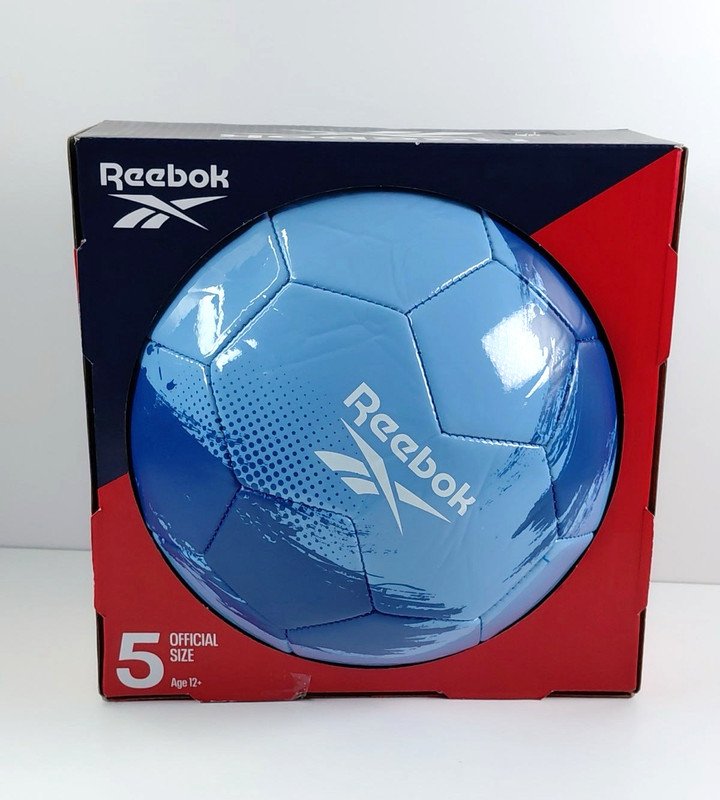 Soccer Ball Size 5 Reebok Cover Football Indoor Outdoor Multicolor