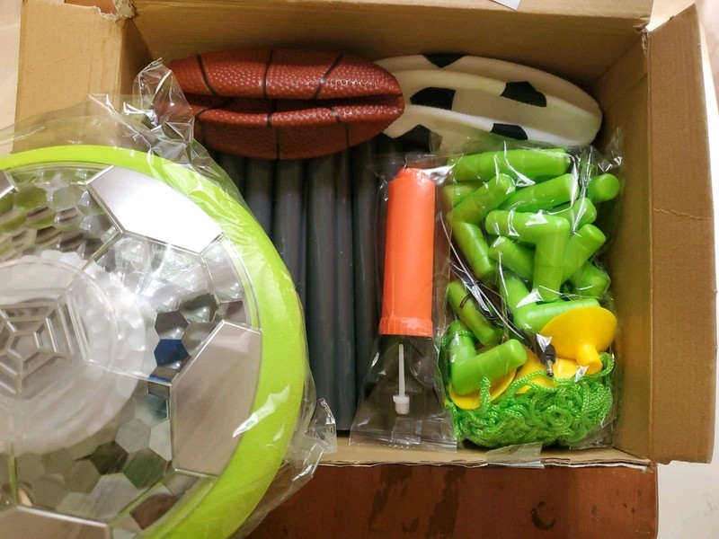 2 In 1 Starlight Hover Soccer Set Ball And Net gallery