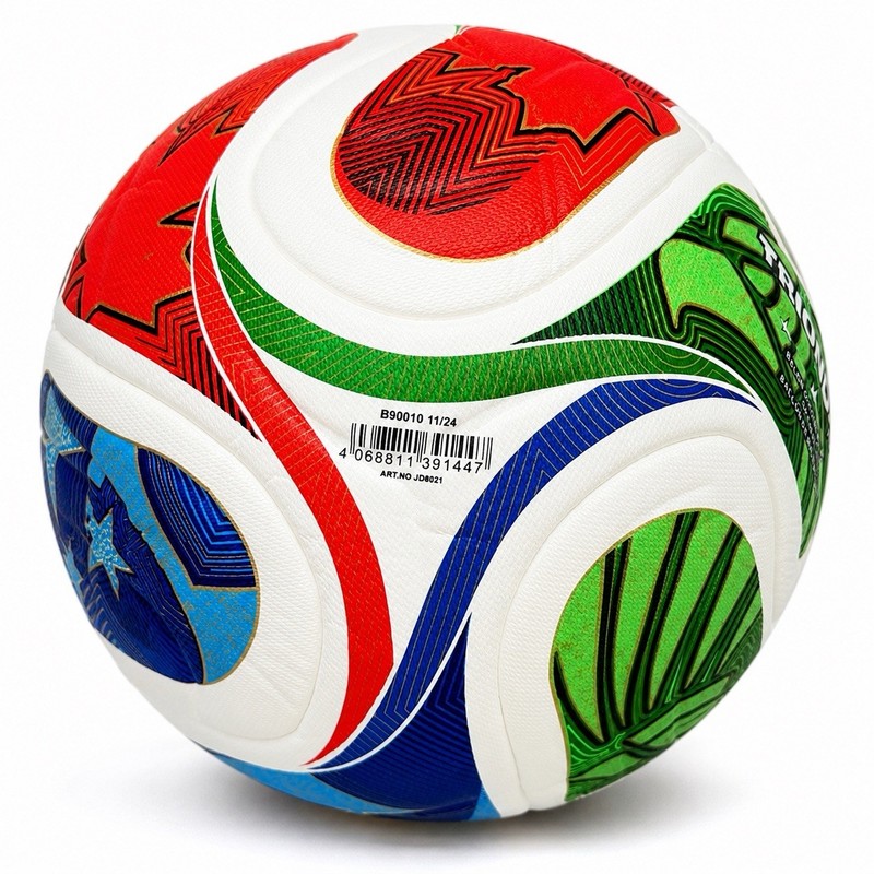 Trionda Pro FIFA Style Soccer Ball Size 5 Training Football Red Blue Green gallery