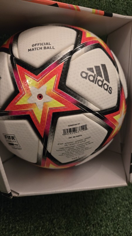 NEW AUTHENTIC ADIDAS OFFICIAL MATCH BALL FINALE 21 UEFA CL 2021/2022 GU0214