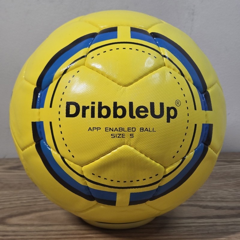 Official Dribble Up Smart App Enabled Yellow Training Soccer Ball Only Size 5