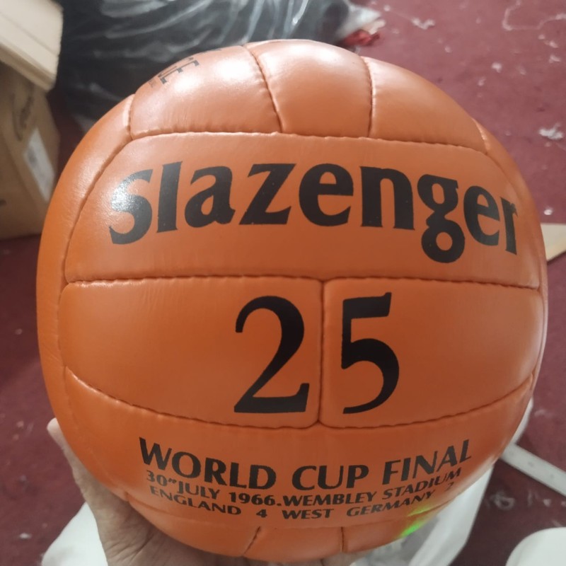 Historical Slazenger 25 FIFA World Cup 1966 Match Ball | 100%Leather Ball Size 5