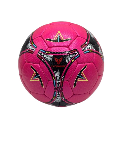 TITANUN IMPERIOR premium A+ quality ( Pink and Black ) Futsal size-4