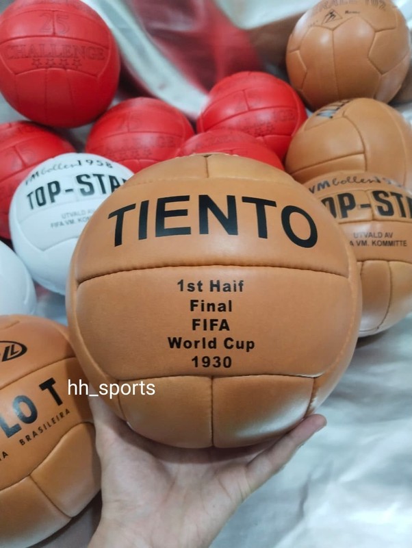 Tiento 1st Half Fifa World Cup 1930 Soccer Match Ball Leather Size 5