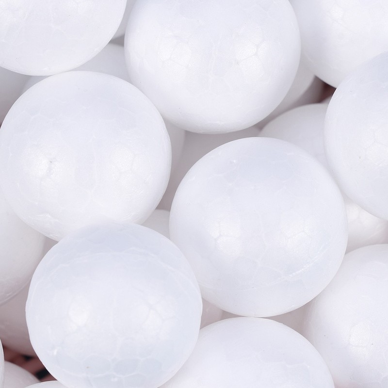 Polystyrene Craft Balls Decorative Modeling Ornaments for Crafts gallery