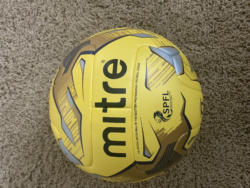 New Mitre Delta Scottish League SPFL Winter Match Ball FIFA Approved