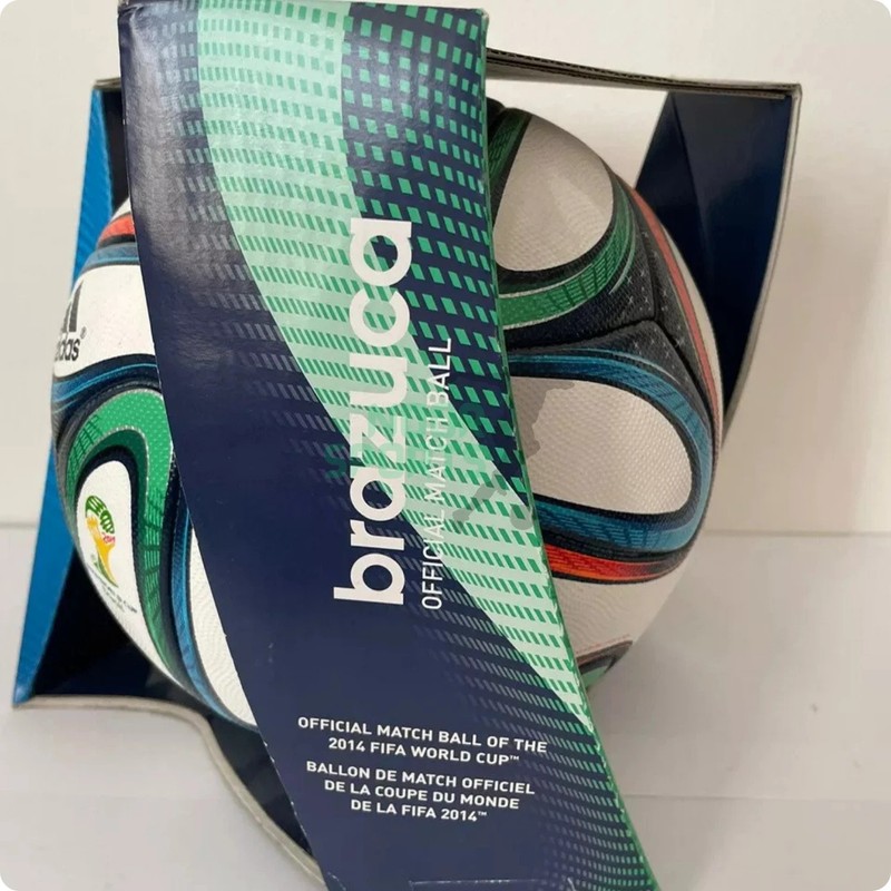 Brazuca 2014 Brazil FIFA World Cup Official Match Ball Thermal Soccer Size 5 gallery