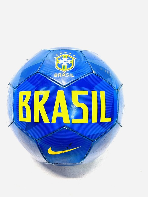 Nike Brasil World Cup 2018 Supporters Football Futbal Soccer Ball Blue yellow
