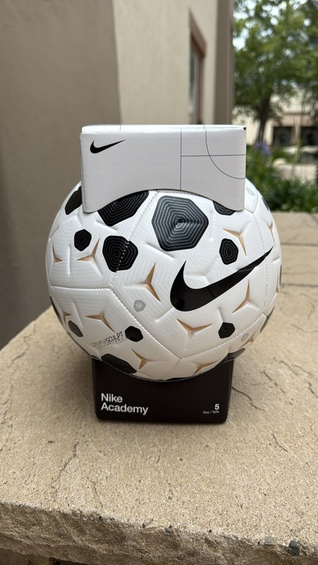 Nike USSF Academy Soccer Ball Omnisculpt Aerowsculpt White IO1482-100 Size 5