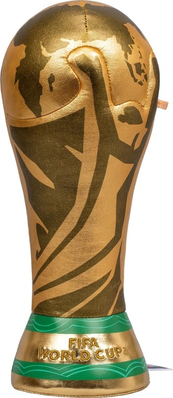 FIFA World Cup 2026 Plush Trophy 10 Inch Official Soccer Collectible Toy gallery