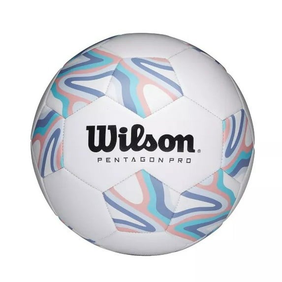 WILSON PENTAGON PRO PASTEL SOCCER BALL, SIZE 3, COMPOSITE SHELL 1-PACK - PASTEL