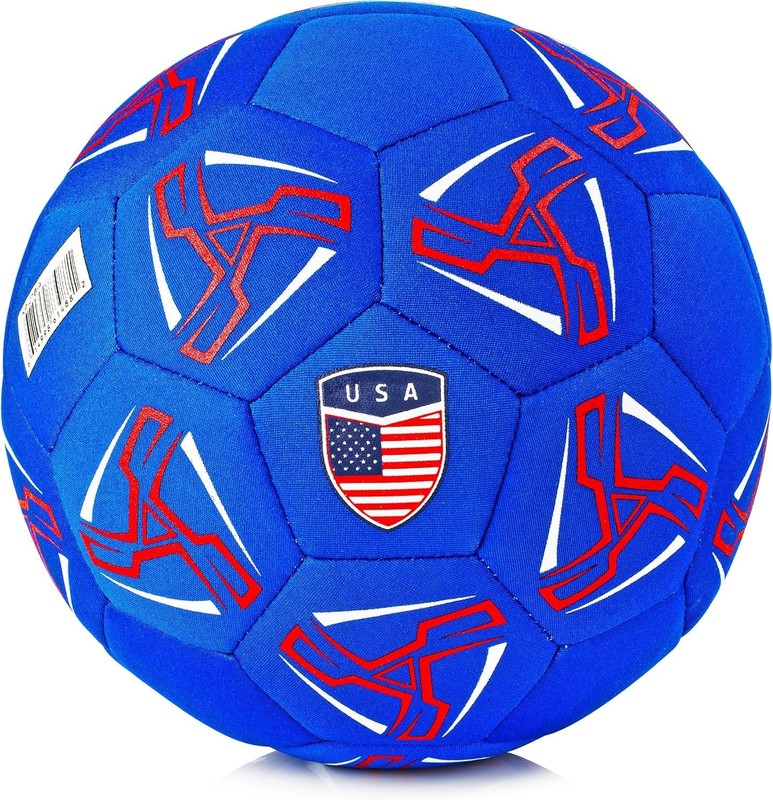 Western Star House Soccer Ball - Soft Indoor Size 4 - 4, Blue