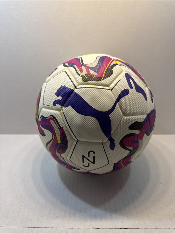Puma Neymar JR Performance Ball White Soccer Way 1 084078 01 Size 5 NEW