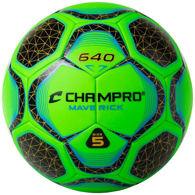 Sports 5 Optic Green Recreation Ball High School Youth Practice Synthetic Lea...