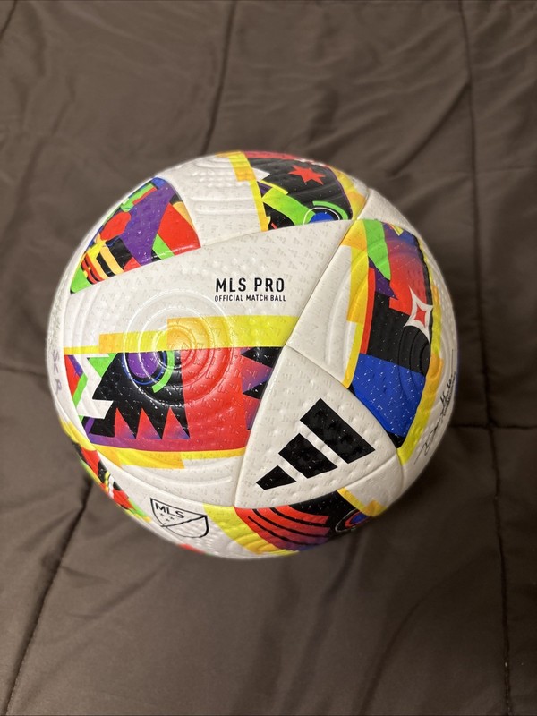 Adidas MLS Pro Official Match Ball 2024 Size 5 White/Multicolor