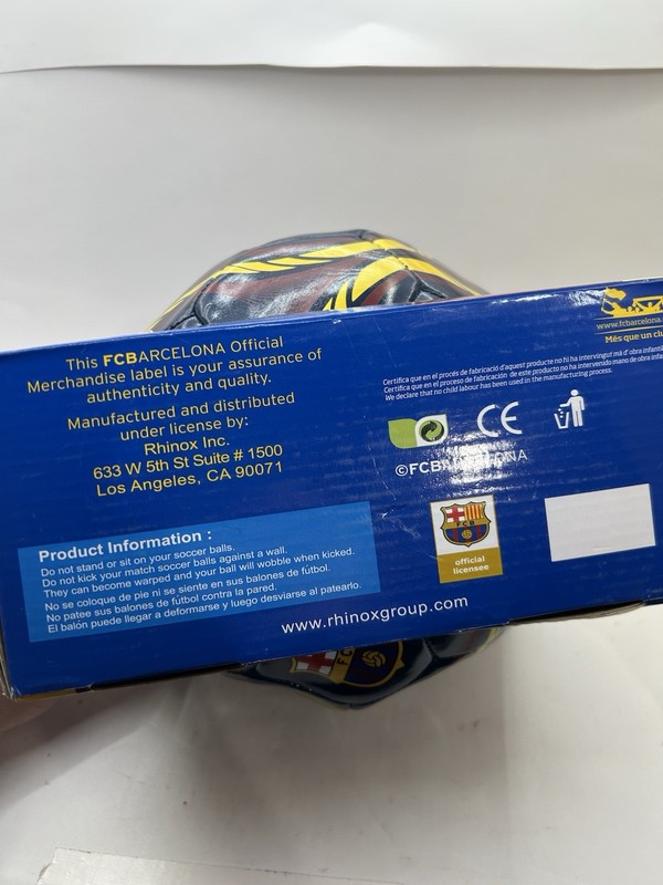 FC Barcelona Authentic Official Licensed Soccer Ball Size 5 gallery