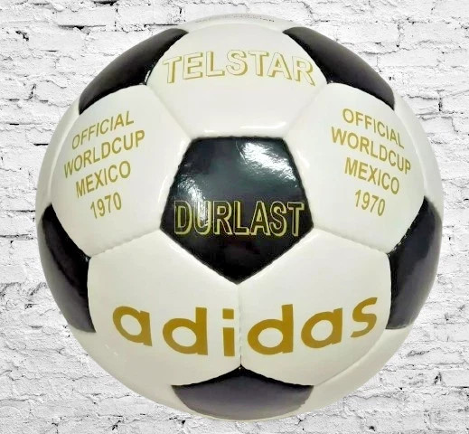 ADIDAS TELSTAR DURLAST 1970 MEXICO FIFA WORLD CUP SOCCER MATCH BALL | Size 5