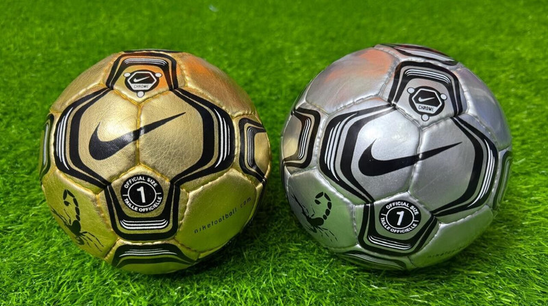 Nike Mini Chrome Scorpion || Official Match Football | Ultra Rear soccer ball 1