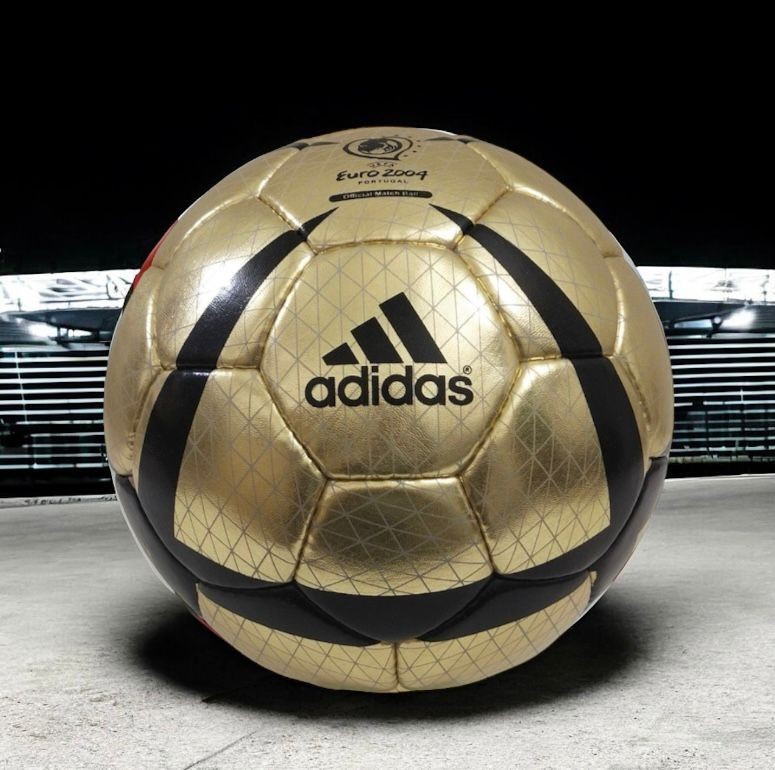 New Adidas Roteiro Portugal Euro Cup 2004 Official Size 5 Soccer Match Ball