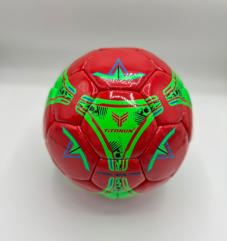 TITANUN IMPERIOR premium A+ quality (Red and Green) Futsal size-4