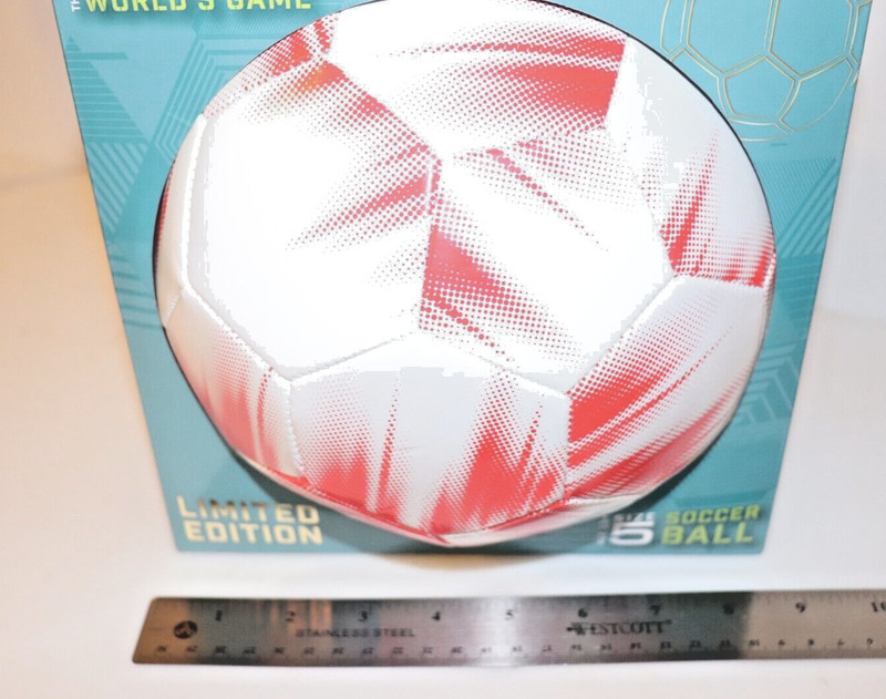 Top Spirit The World's Game Limited Edition Soccer Ball Size 5 Age 13+ gallery