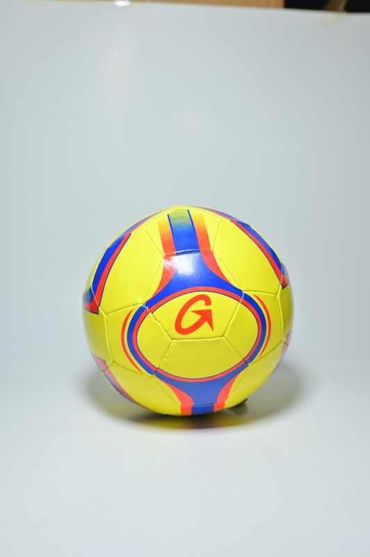 Soccer Ball Size 3 - Yellow Base - Perfect Gift for Kids (Age 2-8) gallery