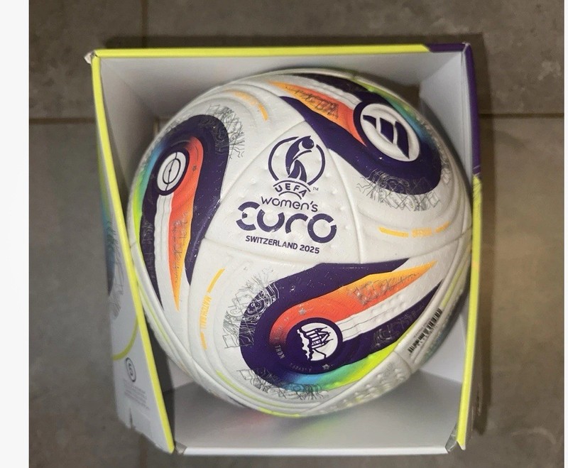 Adidas Women’s Euro 25 Pro Match Soccer Ball Size 5 JH1261 New Authentic