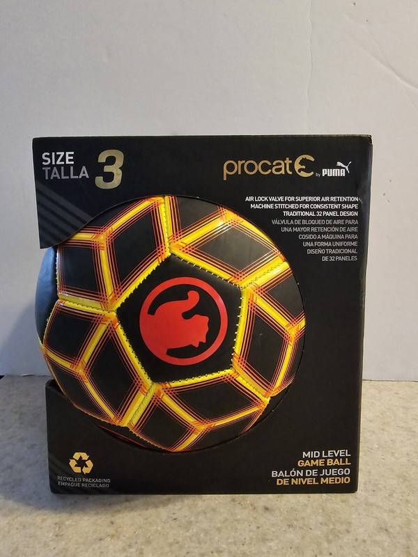 ProCat by Puma Soccer Ball Mid Level Game Ball Size 3