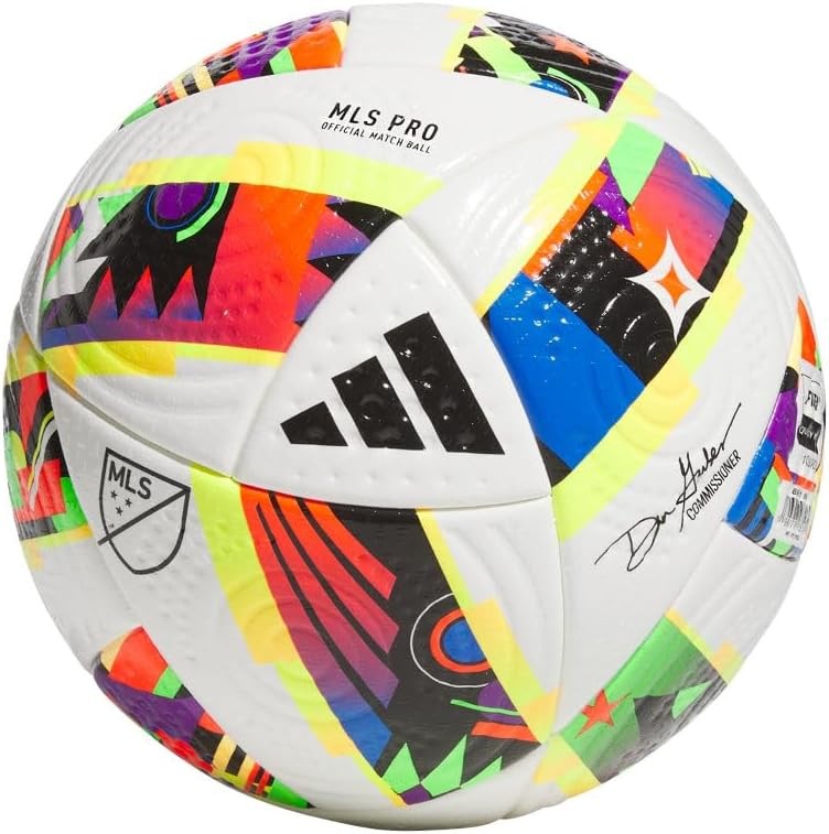 Adidas MLS Pro 2024 Official Match Ball Size 5 Multicolor Thermally Bonded Brand