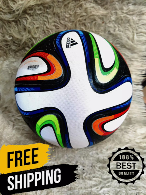 Adidas Brazuca 2014 World-Cup Brazil FIFA Official Soccer Match-PlayBall Size-5 gallery