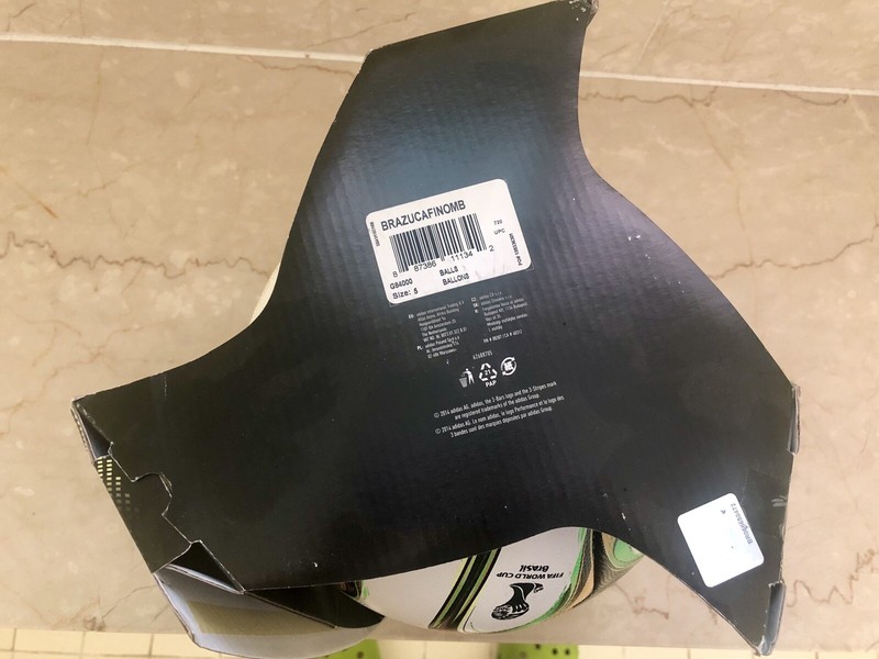 NIB！2014 FIFA Brasil World Cup FINAL ADIDAS Brazuca official Match ball Messi gallery