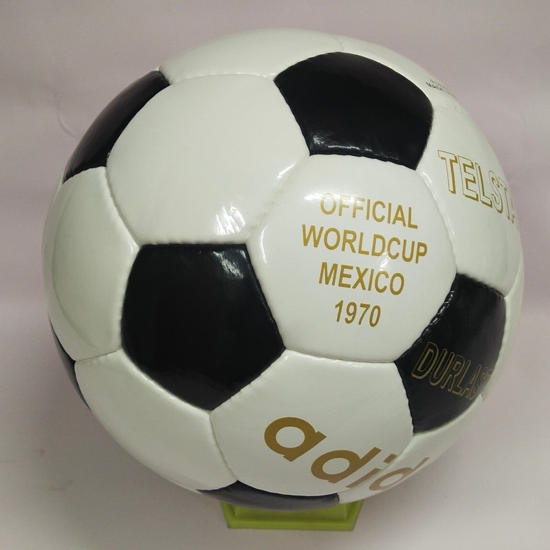 ADIDAS TELSTAR DURLAST MEXICO 1970 Soccer Football Official Match Ball Size 5 gallery