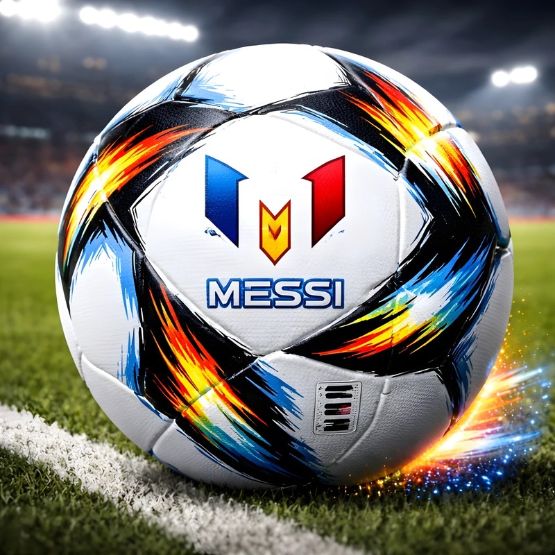 Custom 32 pannel Soccer Ball Personalized Football with Your Logo or Text Size 5