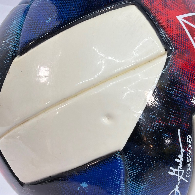 Nike MLS Mini Foam Soccer Ball DN8699 Red Blue White gallery