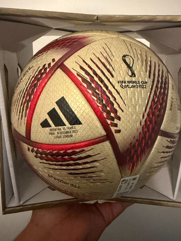 FIFA World Cup Final 2022 Adidas Al Hilm Official Match Ball Arg vs Fra