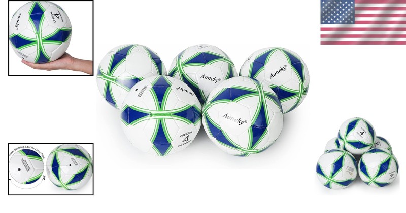 Lightweight Soccer Ball with Pump - Perfect for Recreational Play & Adults gallery