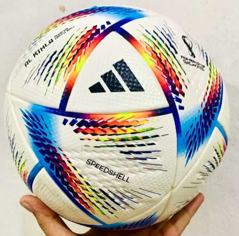 Adidas Official FIFA WORLD CUP Qatar 2022 AL RIHLA Match Ball Pro Size 5 gallery