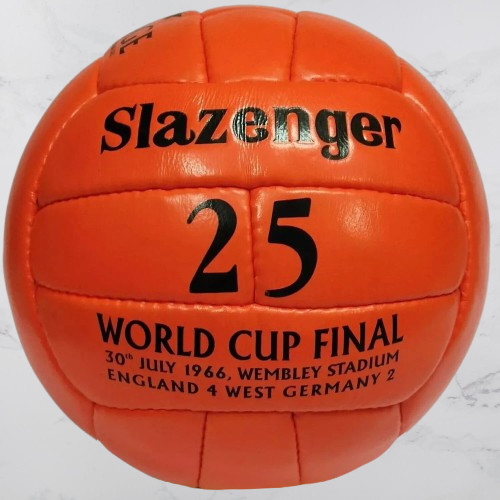 Slazenger Emboss 25 Challenge | FIFA World Cup 1966 | OMB | 100% Leather Size 5