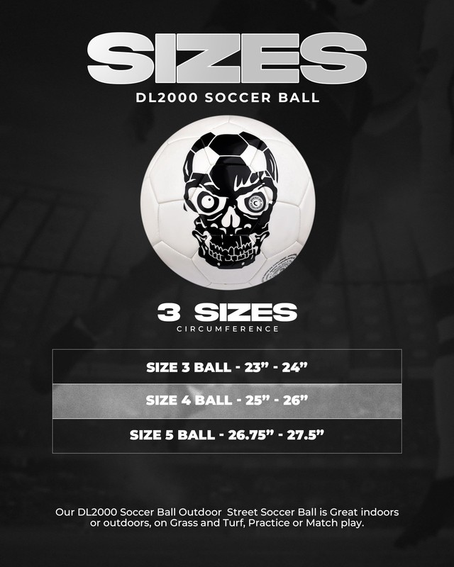 DL2000 Soccer Ball – Professional Training Soccer Ball for Grass Fields – Dur... gallery